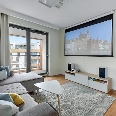 Premium Family & Business Old Town Riverside With Parking * Гданьск