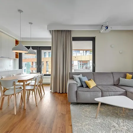 Apartment Premium Family & Business Old Town Riverside With Parking Gdansk
